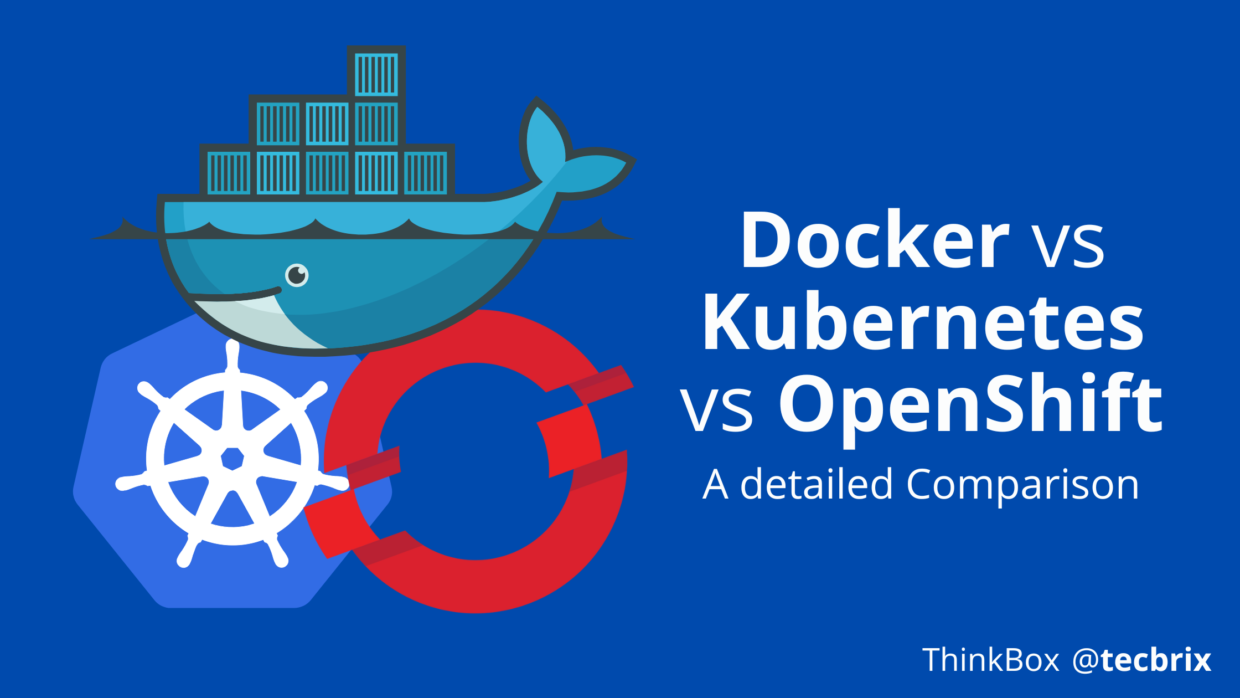 Docker vs Kubernetes vs OpenShift