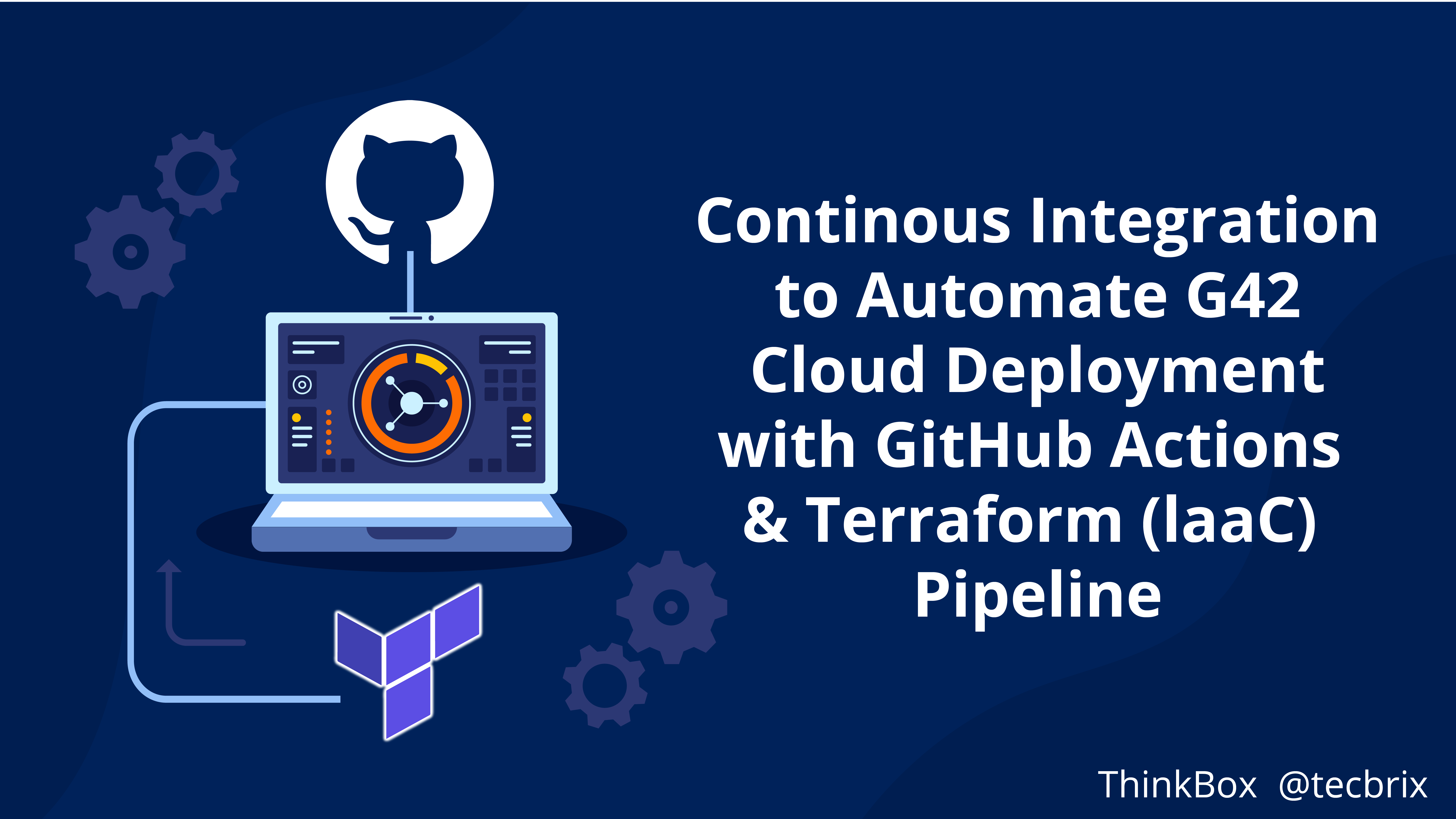 Continuous Integration to Automate G42 Cloud Deployment
